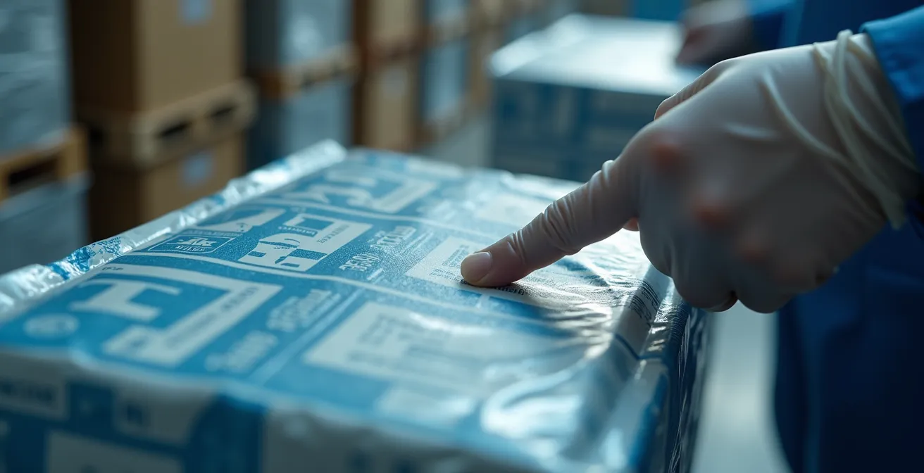 Contrôle à réception des marchandises avec identification des signaux d'alerte HACCP