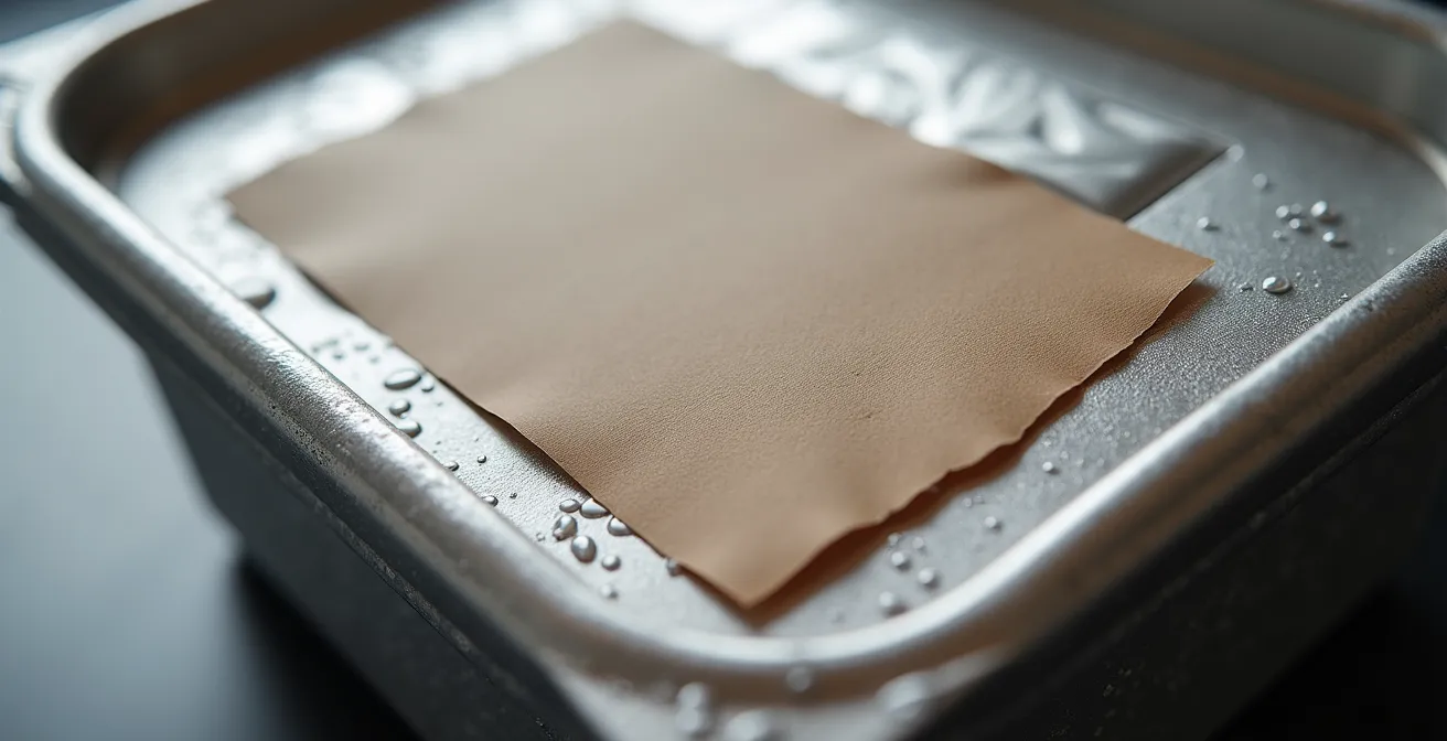 Technique du double étiquetage pour la traçabilité en cuisine avec étiquette mère-fille